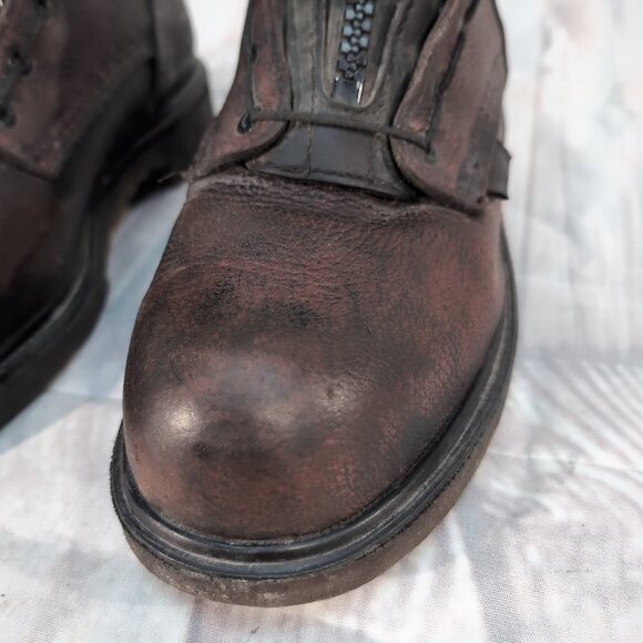 Red Wing Shoes Gore-Tex Steel Toe Work Boots Brown Leather - Picture 2 of 15
